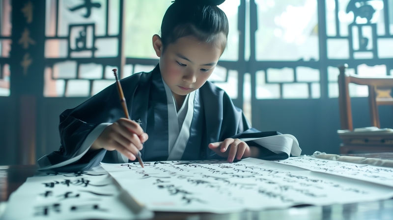 书法艺考篆书创作中，怎样体现线条的质感？